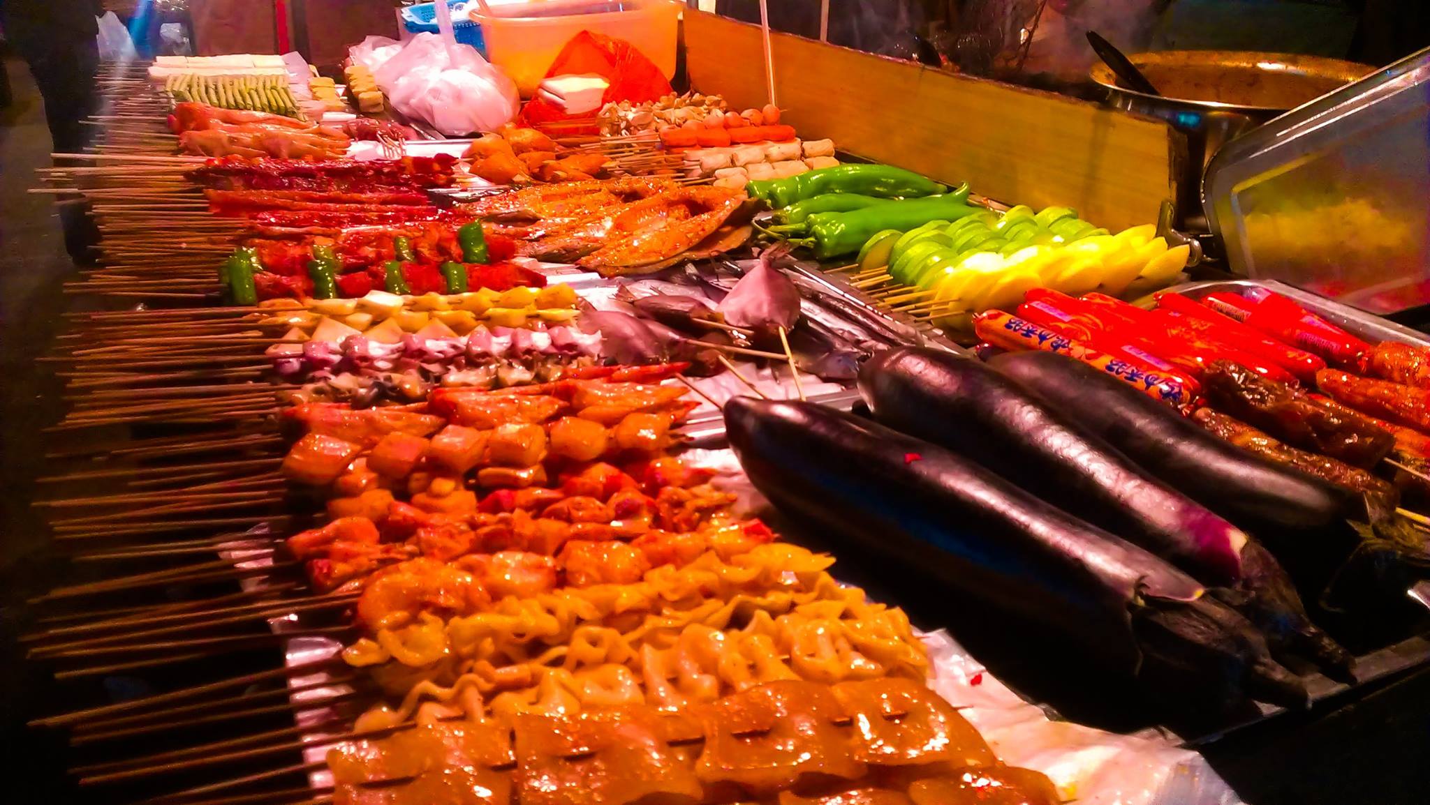 Vibrant Street Food in China