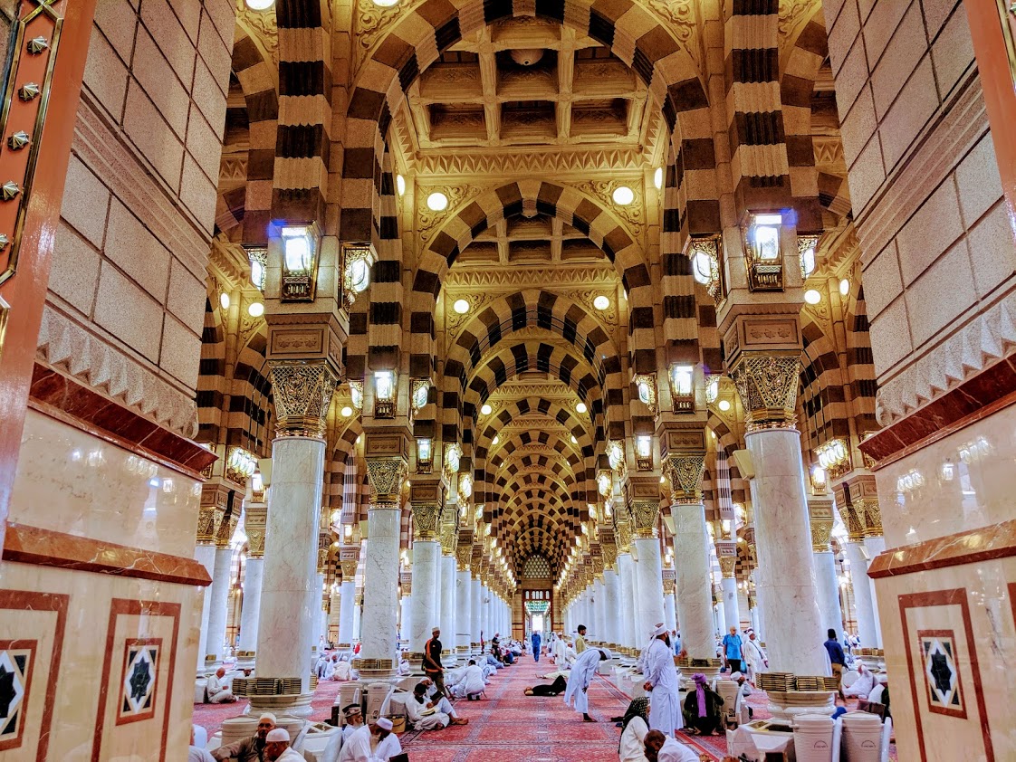 Inside the Prophet's Mosque