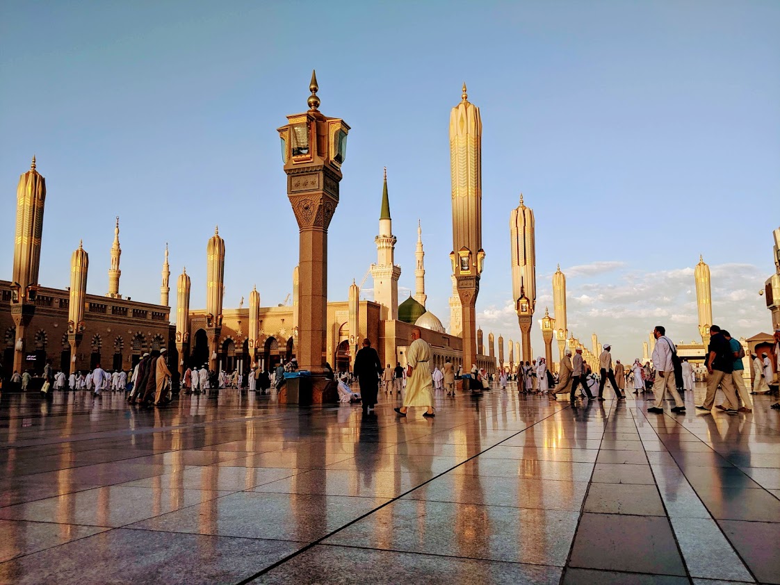 Sunset at the Prophet's Mosque