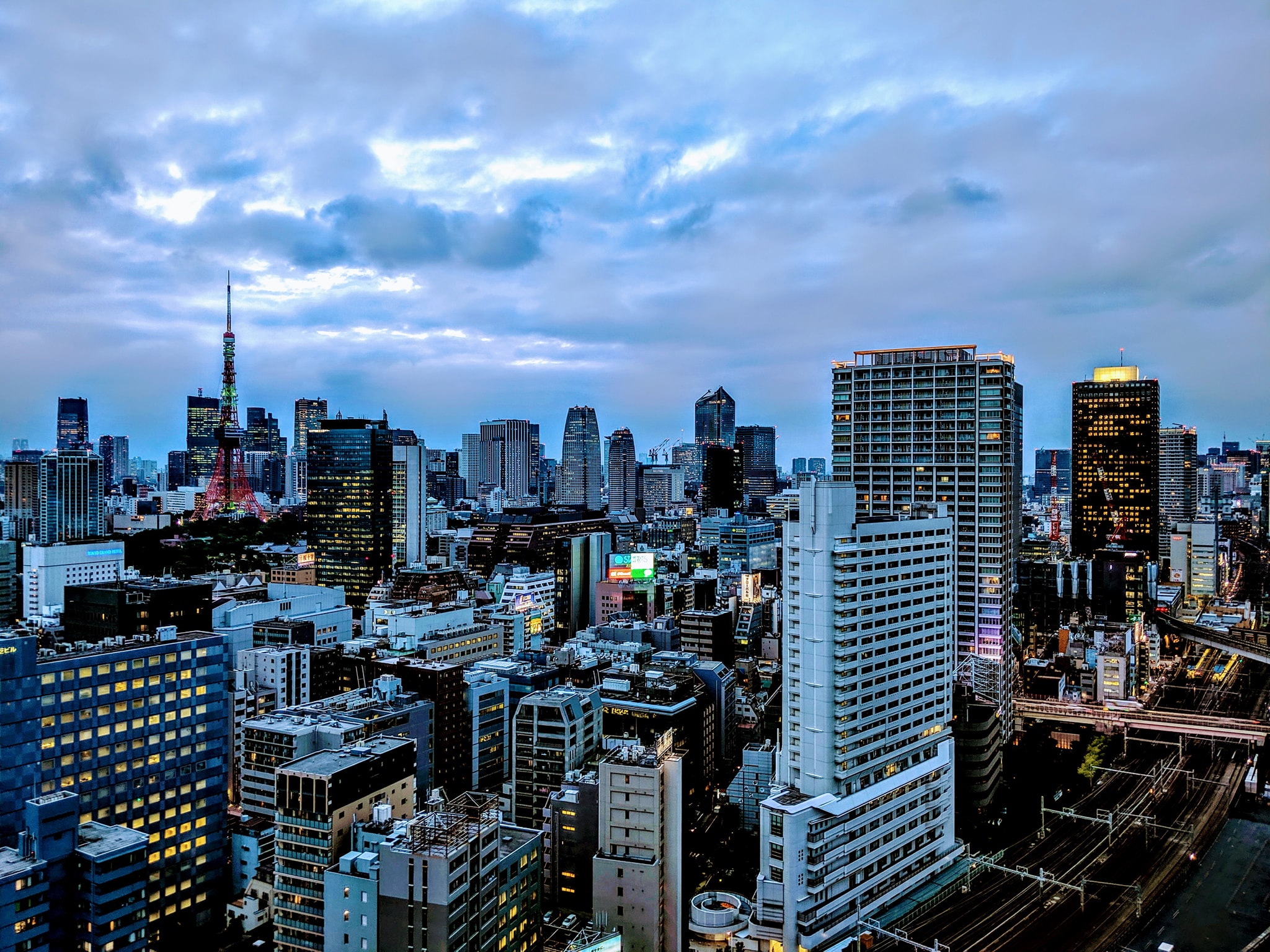 Tokyo in Twilight